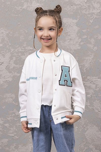 DMB BOYS & GIRLS Çarek Kids- Girl College Cardigan - Κολεγιακή ζακέτα για κορίτσια χωρίς σχάρδο