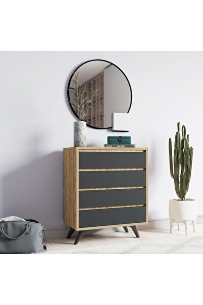 Mymob Suvera 4 Çekmeceli Şifonyer