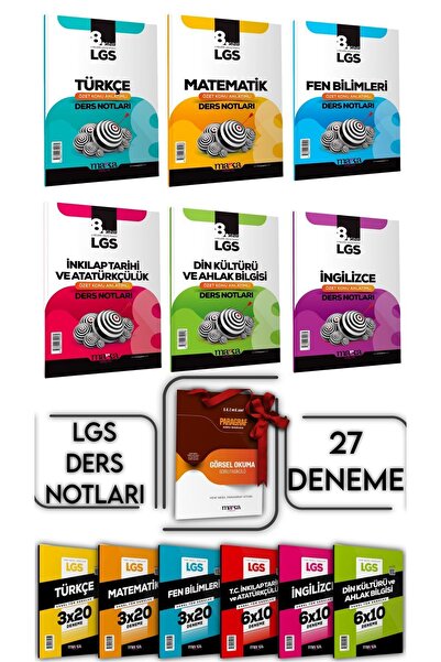 Marka Yayınları Lgs 2025 Konu Anlatımlı Ders Notları Ve Tüm Dersler 27 Deneme Paragraf Hediyeli