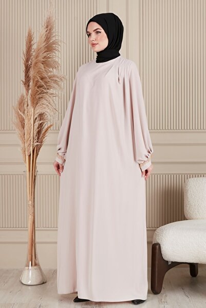 fistan Φόρεμα προσευχής από ύφασμα κρεπ Φόρεμα προσευχής Φόρεμα μητέρας Φόρεμα χιτζάμπ Βραδινό φόρεμα χιτζάμπ