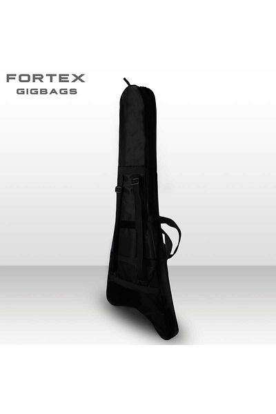Fortex 300 Series Black V Case Electric Guitar Bag