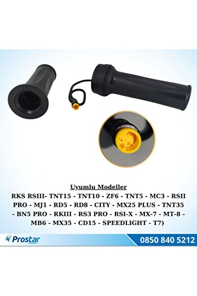 Kuba Rks Rs3 Ve Rs3pro Ebike Orijinal El Gazı (TAM)