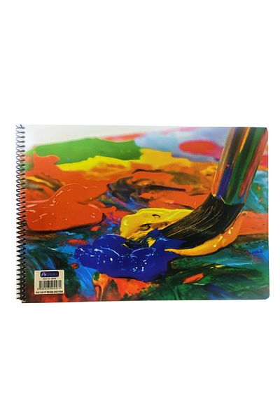 FLY COLOR غطاء منقوش مقاس 25x35 P.P - دفتر صور سلكي، 25 ورقة