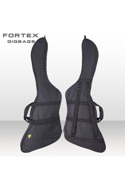 Fortex 300 Serisi Explorer - Rr - Randy Rhoads Kasa Elektro Gitar Kılıfı Siyah