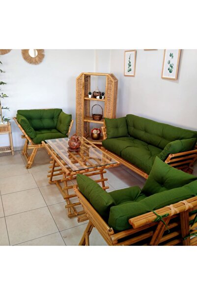 Bambu Ofis Oturma Grubu