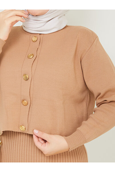 Novalüx Crop Hijab Trousers and Dress Sweatshirt Set