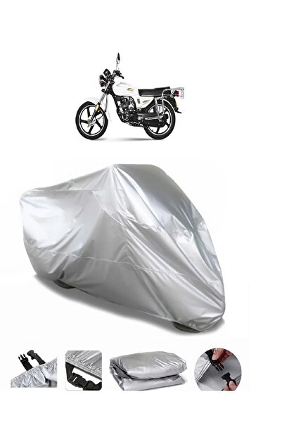 CoverPlus Yuki YK 125-7D Apollo متوافق مع علامة تجارية رمادية مقاومة للماء لل...