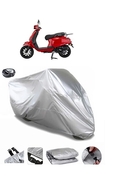 CoverPlus Mondial 50 Wing  ARKA ÇANTA UYUMLU SU GEÇİRMEZ MOTOSİKLET BRANDASI