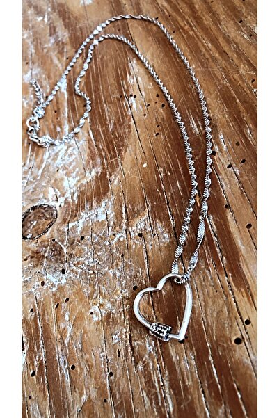 by özllem قلادة سلسلة صغيرة على شكل قلب