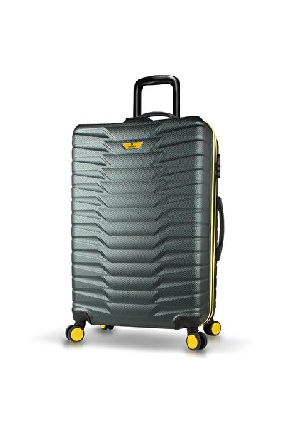 My Valice Croc Abs Büyük Boy Haki Valiz