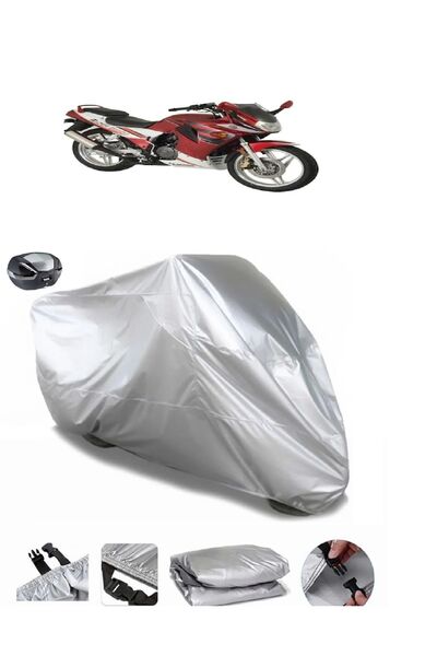 CoverPlus حقيبة خلفية Kanuni Racer 200 S متوافقة مع علامة تجارية للدراجات الن...