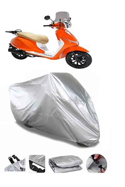 CoverPlus Rks Premium 125 Rear Bag Compatible Waterproof Motorcycle Tent