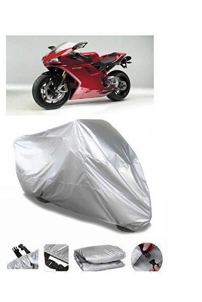 CoverPlus ماركة دوكاتي 1098 رمادية مقاومة للماء للدراجات النارية