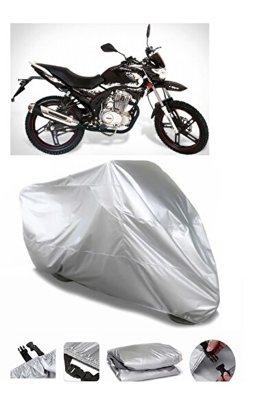 CoverPlus ماركة Falcon Wonder 180 رمادية مقاومة للماء للدراجات النارية