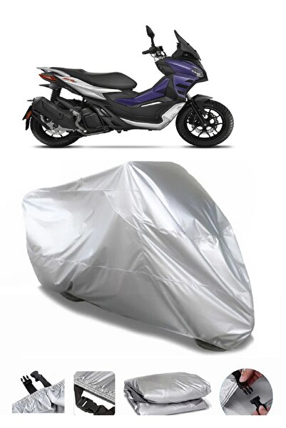CoverPlus حقيبة ظهر متوافقة مع Aprilia SR GT 125، علامة تجارية مقاومة للماء ل...