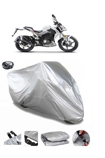 CoverPlus Benelli 125-S Rear Bag Compatible Waterproof Motorcycle Brand
