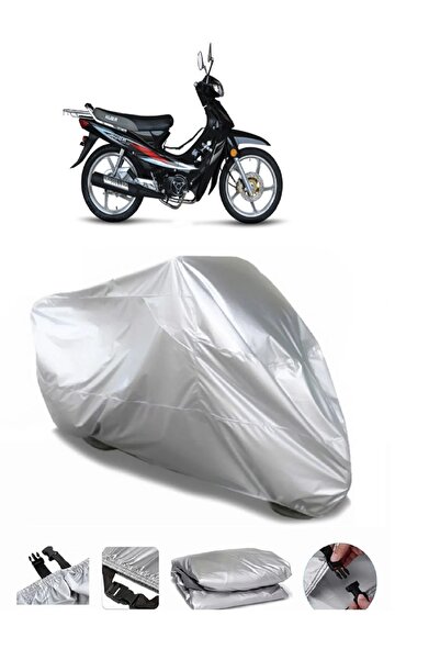 CoverPlus كوبا SJ100-16D ماركة دراجة نارية رمادية مقاومة للماء