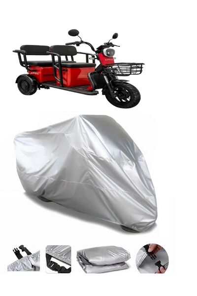 CoverPlus APM5GREY WATERPROOF MOTORCYCLE BRAND