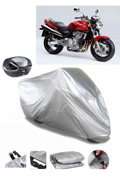 CoverPlus Honda Cb 600 F Hornet Rear Bag Compatible Waterproof Motorcycle Tar...