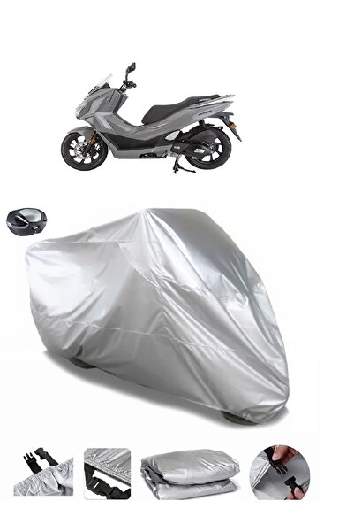 CoverPlus Mondial 125 Strada  ARKA ÇANTA UYUMLU SU GEÇİRMEZ MOTOSİKLET BRANDASI