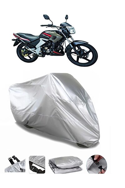 CoverPlus ماركة ليفان LF200-16C باللون الرمادي المقاوم للماء للدراجات النارية