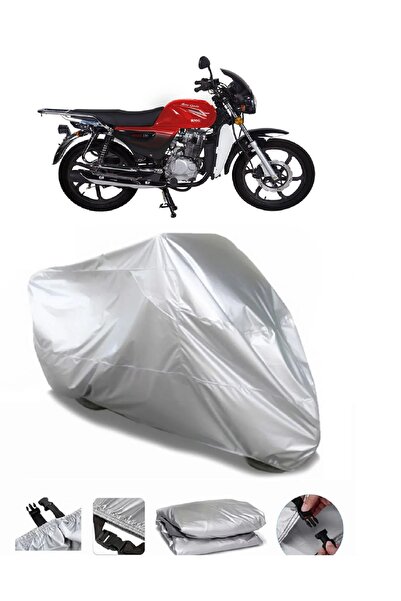 CoverPlus RMG Moto Gusto Ranger 150 Compatible GRAY WATERPROOF MOTORCYCLE BRAND