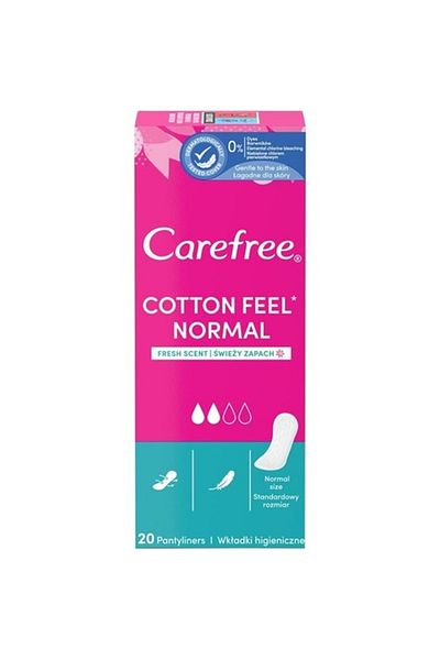 Carefree Daily Pad Cotton Extract Fresh 20pcs