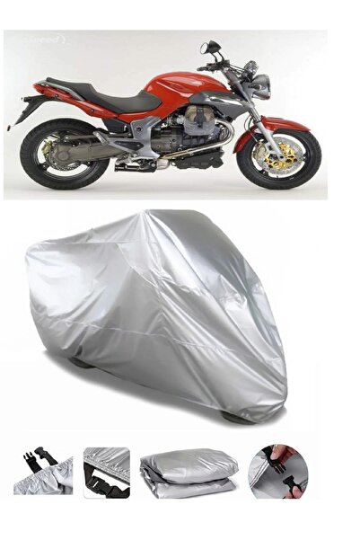 CoverPlus ماركة موتو جوزي بريفا V 1100 رمادية مقاومة للماء للدراجات النارية