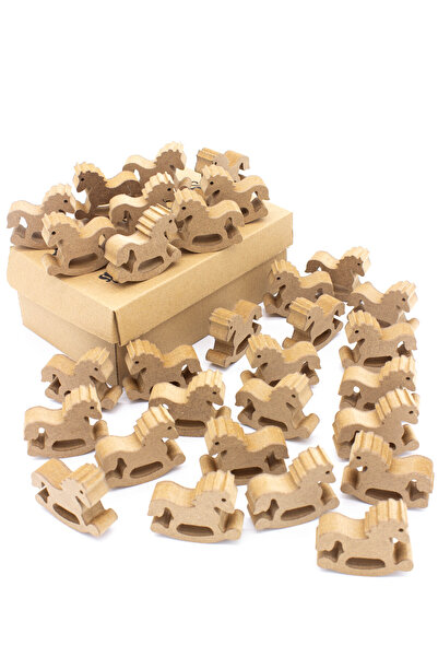 na neşeli ahşap 30 ADET DİK DURABİLEN SALLANAN AT FİGÜRLERİ. OKUL ÖNCESİ ETKİ...