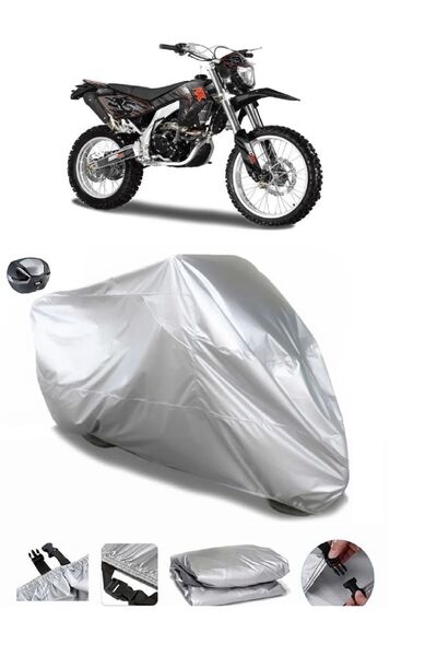 CoverPlus Asian Rx 250 Cross Rear Bag Compatible Waterproof Motorcycle Tent