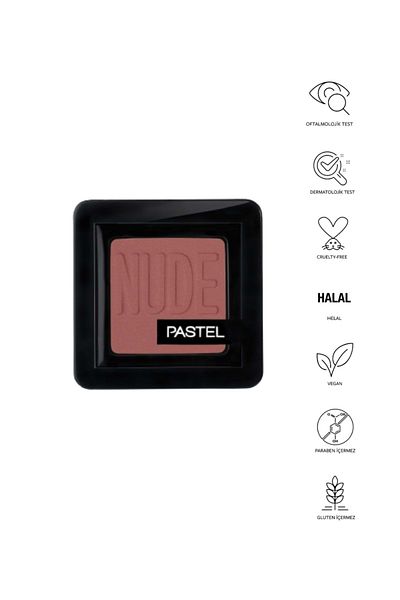 Pastel Nude Single Eyeshadow - Single Eyeshadow 90 Wine 3 g