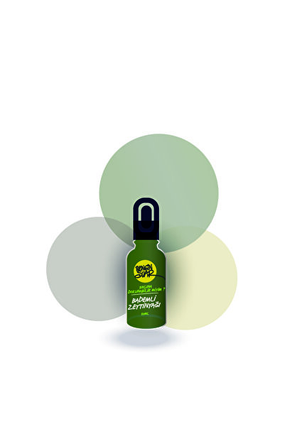 Rengin Suar زيت زيتون للشعر باللوز 30 مل (زجاجة زجاجية)