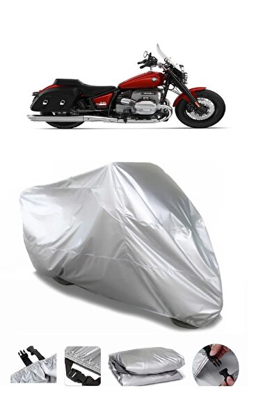 CoverPlus ماركة دراجة نارية مقاومة للماء باللون الرمادي Bmw R 18