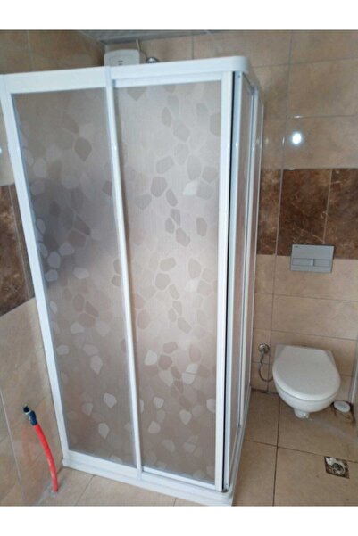 Emirdus Mika Köşe Beyaz 100 E 100 Prestij Pleksi Dusakabin