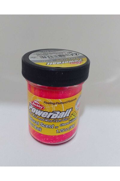 BERKLEY Powerbai?t ( Sherbet)72532 Turuncu Pembe Renk Karişik Alabalik Hamuru