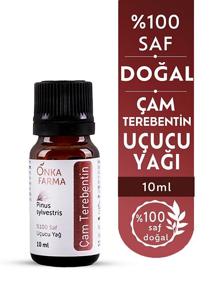 OnkaFarma Onka Farma Pine Turpentine Essential Oil - 100% Natural No Additives - 10 ml