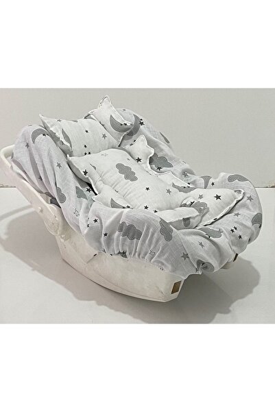 Babycitytr %100 Pamuk Müslin Kumaş Puset Anakucağı Minderi
