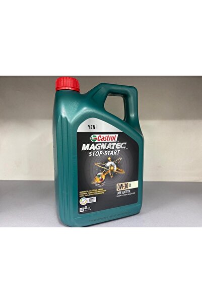 CASTROL Magnatec Stop Start 0w-30 D 4 Litre- Üretim Yılı 2024