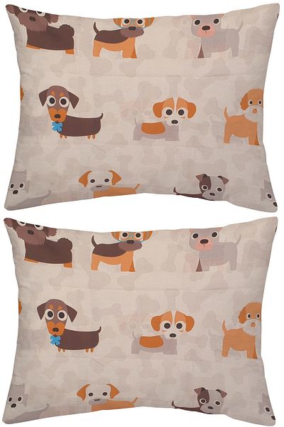 makiteks Makiteks 2 piese 50x70 fete de pernă - 100% bumbac, 57 fire țesute