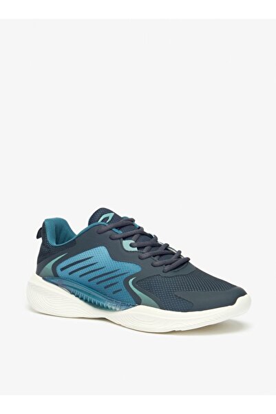 Dash Colourblock Sports Shoes with Lace-Up Closure