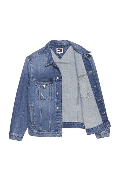 Tommy Hilfiger Модель RYAN RGLR TRUCKER DH6135 Джинси з тканини для далекобійників з короткою довжиною