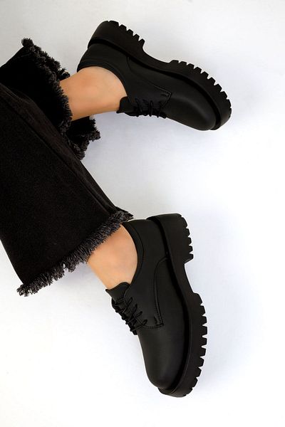 SOHO Black Women's Loafer Shoes 19515