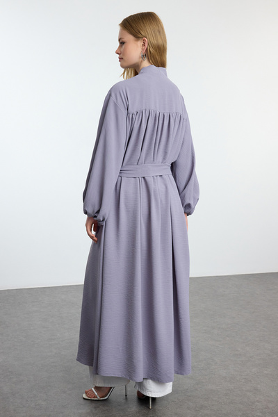 Trendyol Modest Kšiltovka Grey Bird Detailed Woven Cap - Ferace TCTAW25KF00017