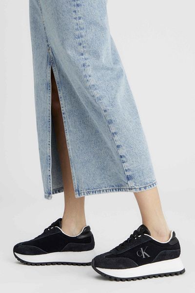 Calvin Klein Pantofi ML Suede Runner cu șireturi