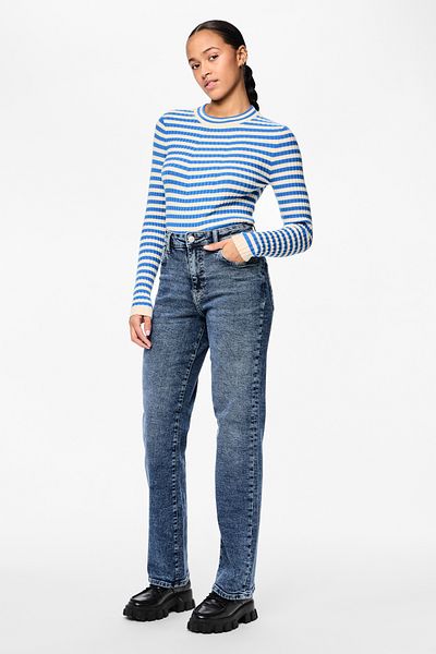 PIECES PCKELLY MB402 NOOS BC - Noua blugi drepte Gayi