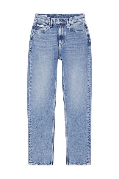 Calvin Klein Autentické Slim Fit Straight Kalhoty