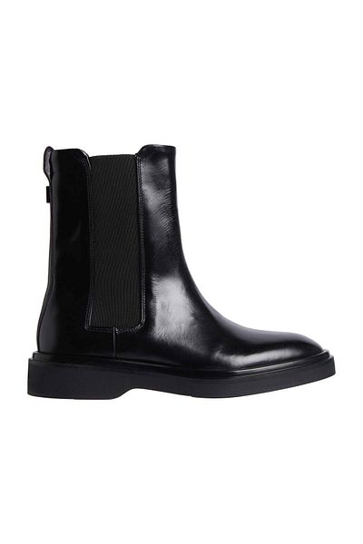 Calvin Klein Lth Chelsea Boot - Flat Top