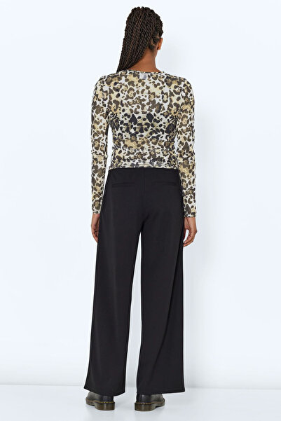 Noisy May Short Sleeve High Design Women's Knit Blouse - Pre95/EA5