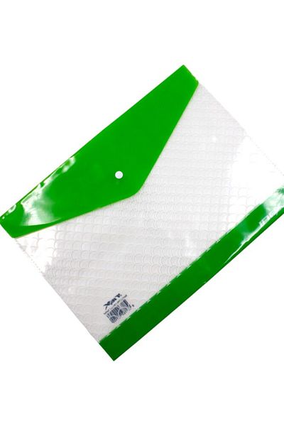 inox Colorful Laminated Snap File - 9599