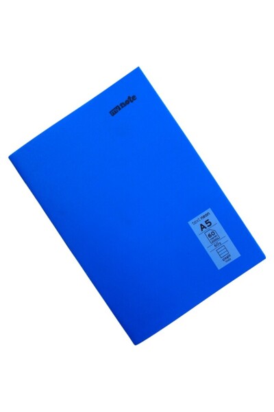 Mynote A5 60 Sheets Lined - Plastic Pastel Cover Notebook